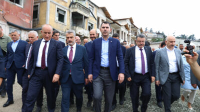 TRABZON – Çevre, Şehircilik ve İklim Değişikliği Bakanı Murat Kurum,