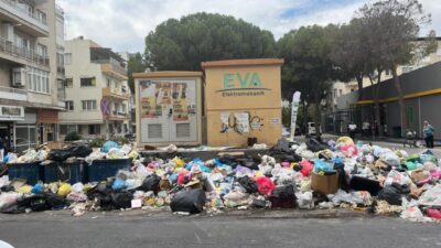 ÇÖP YIĞINLARI OLUŞTU Buca Belediyesi’nde, işçiler ve DİSK Genel İş