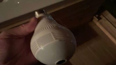 Serhat YILMAZ/SAPANCA (Sakarya), – SAKARYA’nın Sapanca ilçesinde bungalovda ampulün içerisine