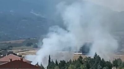 Yavuz YILMAZ/İNEGÖL (Bursa), -BURSA’nın İnegöl ilçesinde yerleşim yerlerine yakın bir