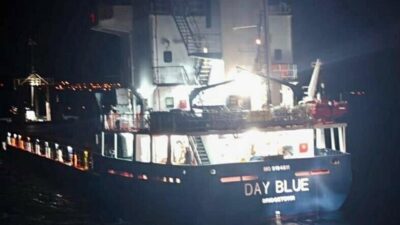 Nazif Cemhan ŞEN/ÇANAKKALE, – ÇANAKKALE Boğazı’nda makine arızası yapan Barbados