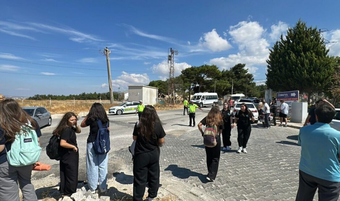 2 LİSE TEDBİR AMACIYLA TAHLİYE EDİLDİ Çanakkale’de merkeze bağlı Çınarlı