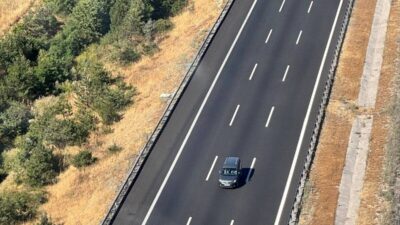 Mutlu YUCA/BOLU, – BOLU’da jandarma tarafından cayrokopter ile yapılan trafik
