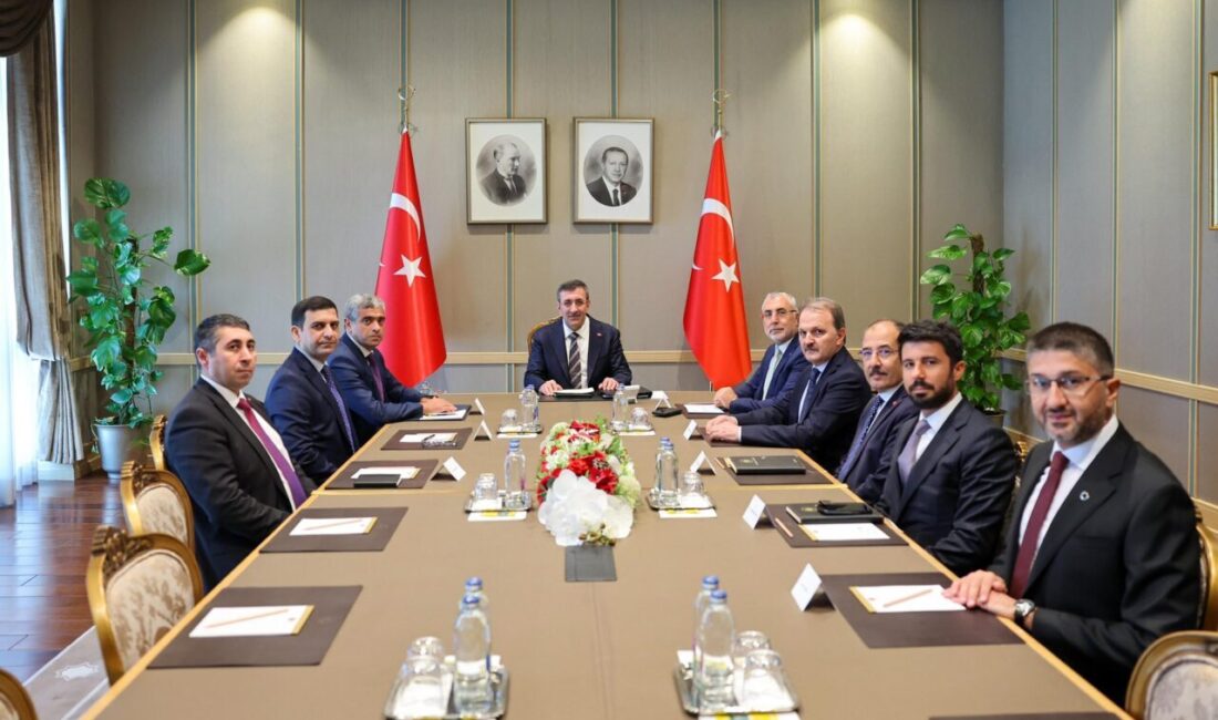 ANKARA, – CUMHURBAŞKANI Yardımcısı Cevdet Yılmaz, Azerbaycan Çalışma ve Halkın