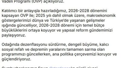 ANKARA, – CUMHURBAŞKANI Yardımcısı Cevdet Yılmaz, yarın sabah, ekonomik politikalarda