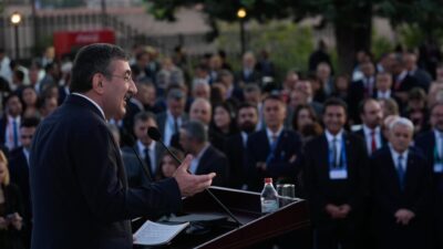 Kübra SONKAYA- Emirhan YÜZÜGÜLDÜ/ ANKARA, – CUMHURBAŞKANI Yardımcısı Cevdet Yılmaz,