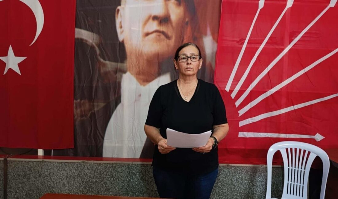 Melek FIRAT/ AYDIN, – CHP Yenipazar İlçe Başkanı Sergül Duransoy