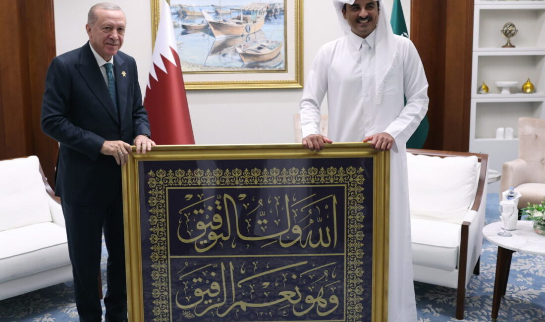 Cumhurbaşkanı Erdoğan, Katar Emiri Al Sani ile görüştü KATAR, – CUMHURBAŞKANI Recep Tayyip Erdoğan, Katar Emiri Şeyh Temim