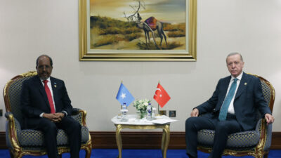 KATAR, – CUMHURBAŞKANI Recep Tayyip Erdoğan, Katar’da Somali Cumhurbaşkanı Hasan