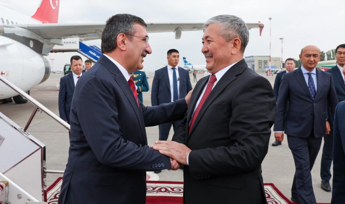 Cumhurbaşkanı Yardımcısı Yılmaz, Kırgızistan’da KIRGIZİSTAN, – CUMHURBAŞKANI Yardımcısı Cevdet Yılmaz, Türkiye-Kırgızistan Hükümetlerarası Karma Ekonomik
