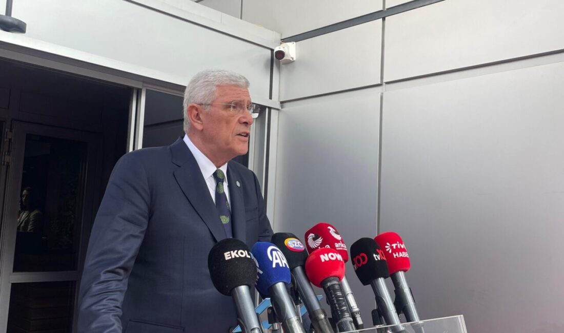 Kübra SONKAYA-Batuhan DURNAOĞLU/ANKARA, – İYİ Parti Genel Başkanı Müsavat Dervişoğlu,
