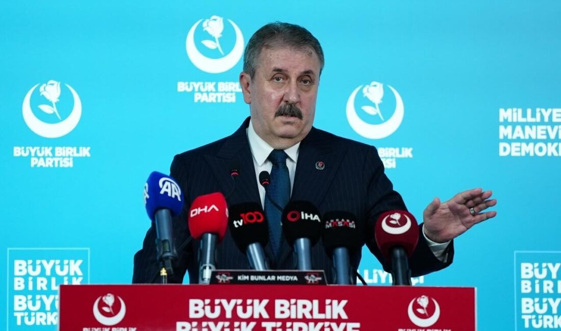Nisa MİĞAL-Celal ATALAY/ANKARA, – BÜYÜK Birlik Partisi (BBP) Genel Başkanı