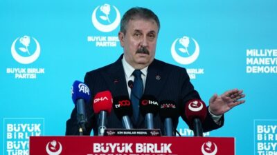 Nisa MİĞAL-Celal ATALAY/ANKARA, – BÜYÜK Birlik Partisi (BBP) Genel Başkanı