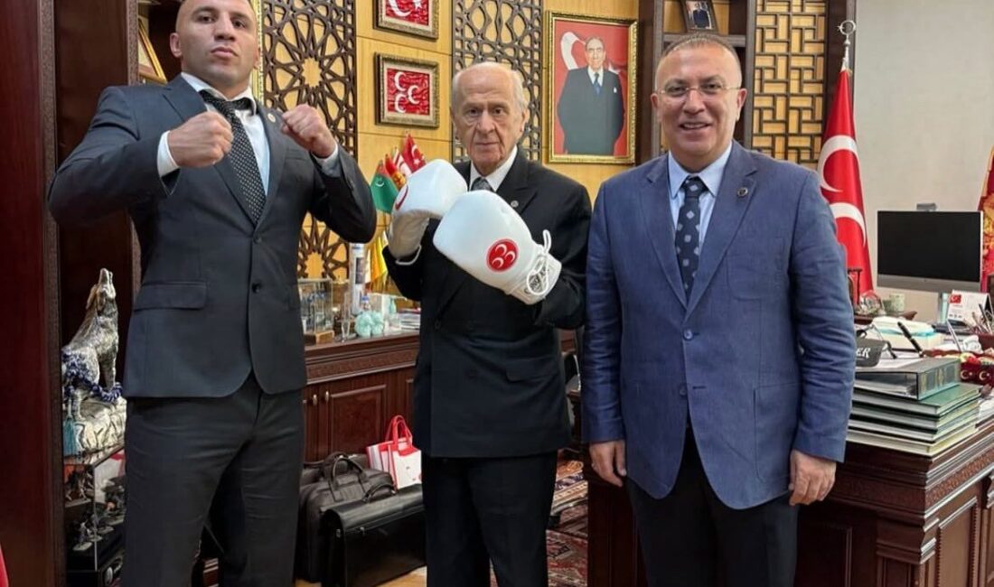 Mikail KARAMAN/ANKARA, – MHP Genel Başkanı Devlet Bahçeli, boksör Avni