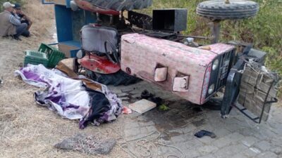 Melek FIRAT/AYDIN, – AYDIN’ın Germencik ilçesinde Yılmaz Çetinel (62), manevra