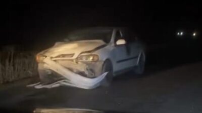 Gıyasettin TETİK/ DİYARBAKIR, – DİYARBAKIR’ın Bismil ilçesinde otomobille çarpışan ATV’deki