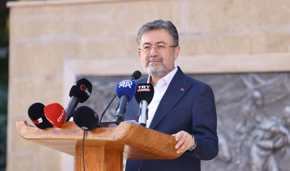 ANKARA, – TARIM ve Orman Bakanı İbrahim Yumaklı, Türkiye’nin en