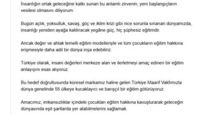 ANKARA, – CUMHURBAŞKANI Recep Tayyip Erdoğan’ın eşi Emine Erdoğan, Ukrayna’nın
