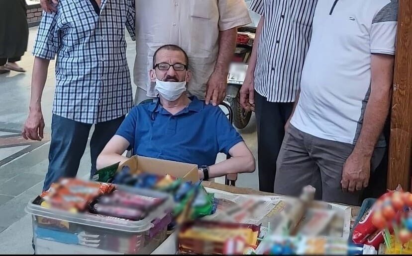 Yavuz YILMAZ/İNEGÖL (Bursa), – BURSA’nın İnegöl ilçesinde fiziksel engelli seyyar