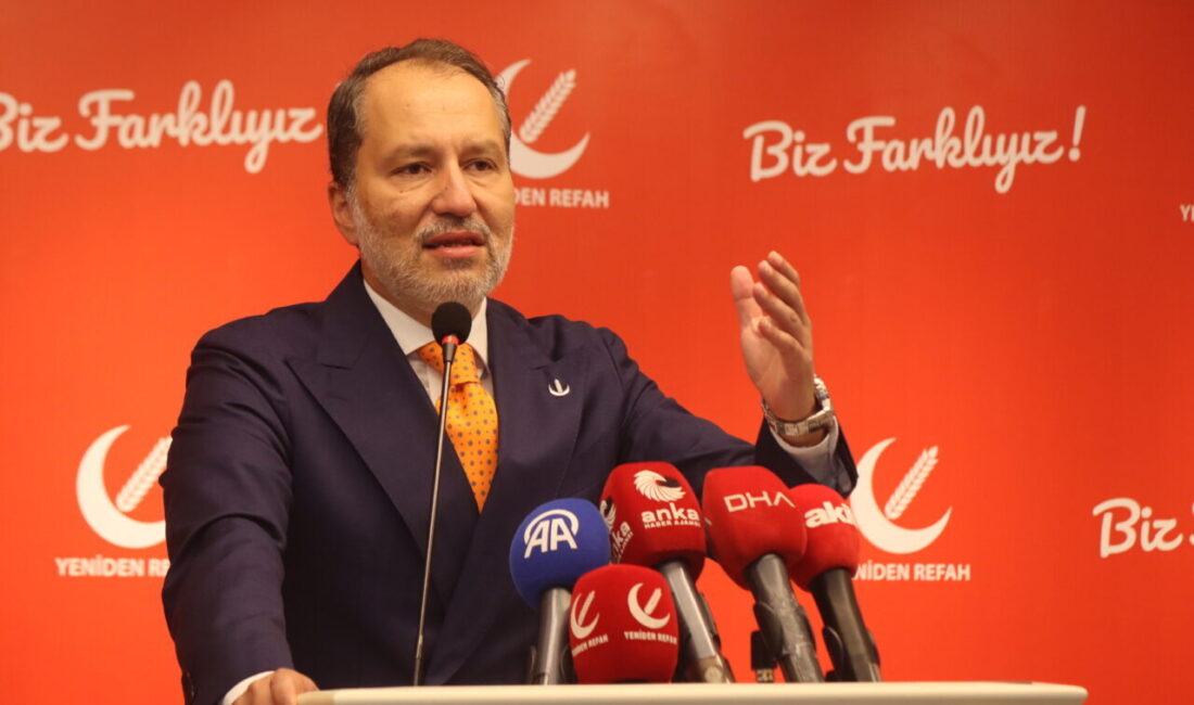Mikail KARAMAN/ANKARA, – YENİDEN Refah Partisi Genel Başkanı Fatih Erbakan,