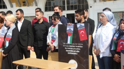 Yusuf YILDIZ/ADANA, – ADANA’da, Gazze’de insanlık dramı yaşayan ve eğitimleri