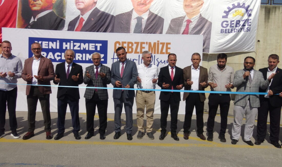 GEBZE (Kocaeli) – GEBZE Belediyesi tarafından satın alınan 33 adet