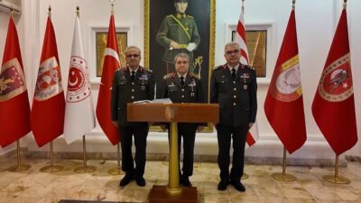 KKTC, – GENELKURMAY Başkanı Orgeneral Selçuk Bayraktaroğlu ile beraberindeki heyet