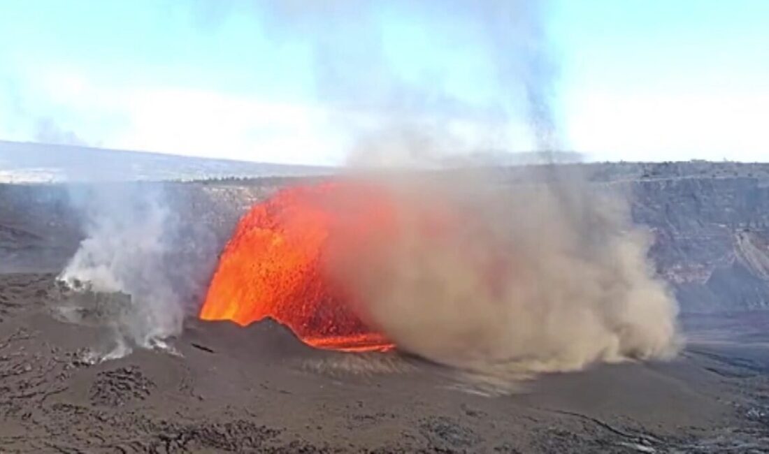ABD, – ABD’nin Hawaii adasındaki Kilauea Yanardağı, aralık ayından bu