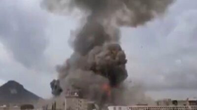 YEMEN, – İSRAİL ordusunun, Yemen’in başkenti Sana’ya hava saldırısı düzenlediği