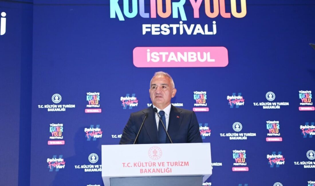 İSTANBUL, – İSTANBUL Kültür Yolu Festivali’nin açılış töreninde konuşan Kültür