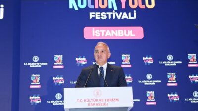 İSTANBUL, – İSTANBUL Kültür Yolu Festivali’nin açılış töreninde konuşan Kültür