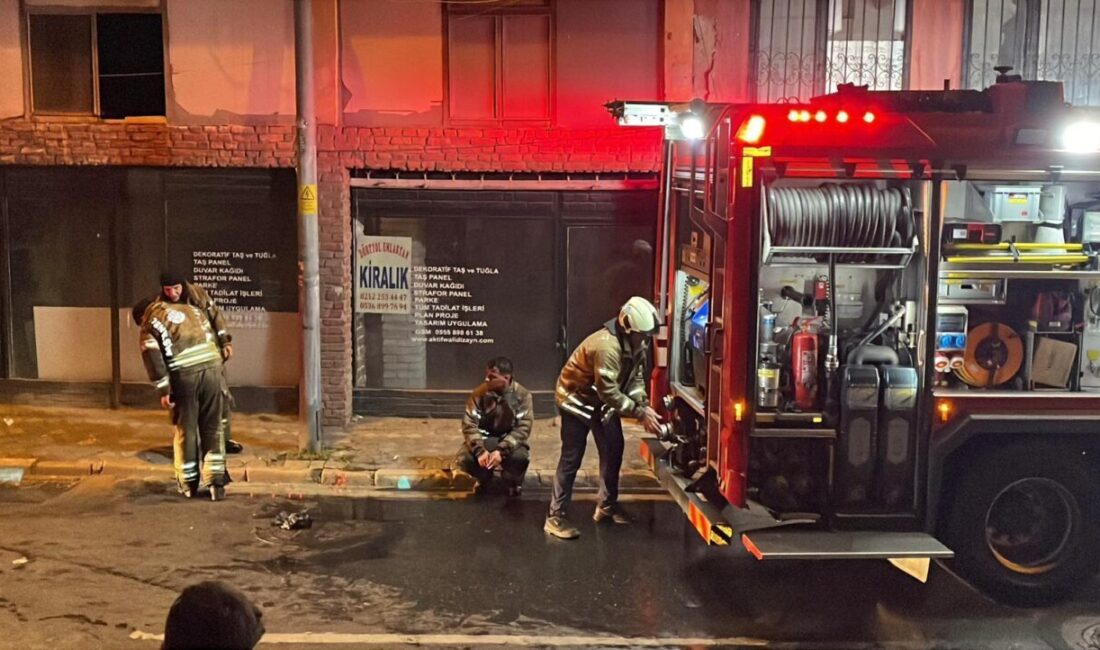 Mehmet Kaan KURT/İSTANBUL, – BEYOĞLU’nda 5 katlı bir binanın bodrum