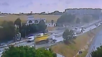 Derya EVREN KORKMAZ/İSTANBUL, – Büyükçekmece D-100 Karayolu Güzelce mevkiinde hafriyat