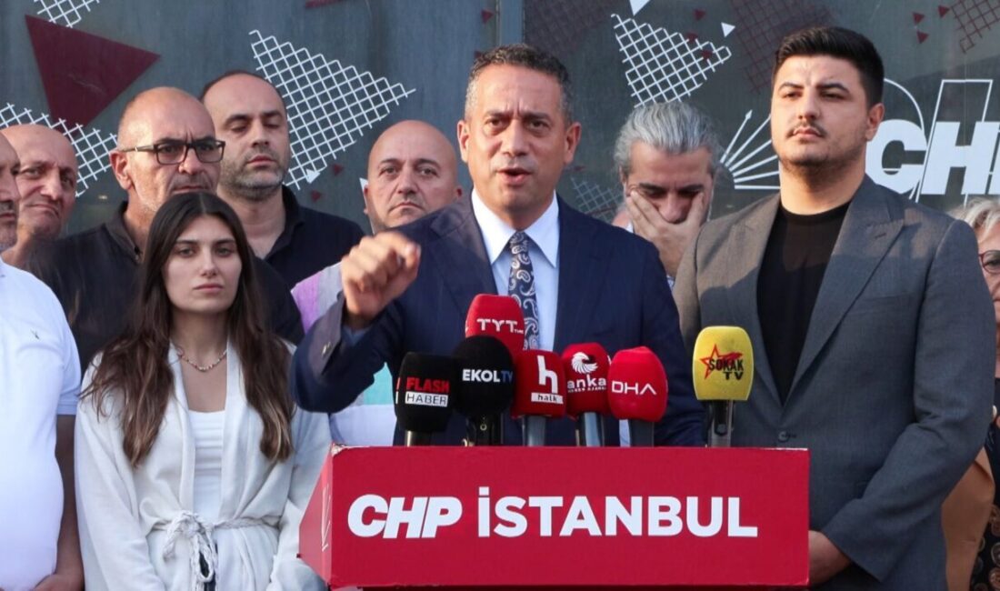 Didem ERGİN-Ulaşcan ÖZER -/ İSTANBUL, – İstanbul İl Başkanlığı’nda açıklama