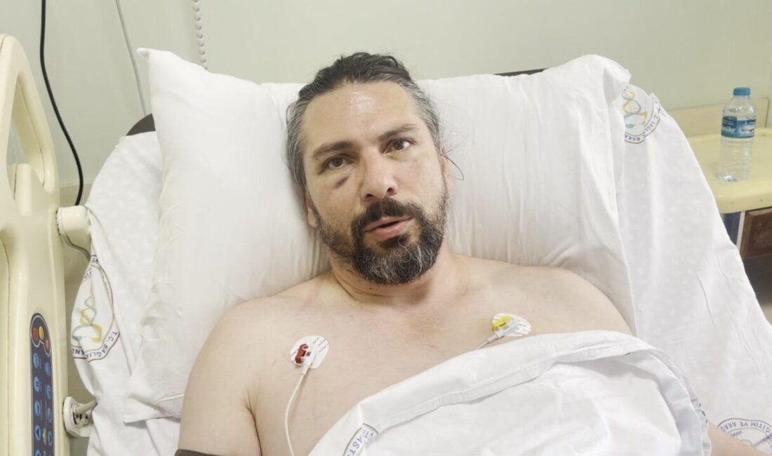 Özgür EREN/ İSTANBUL, – GÜNGÖREN’de sokak ortasında hamile eşini darbeden