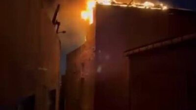 Baran AKKAYA-Altunay TUGA/İSTANBUL, – KÜÇÜKÇEKMECE’de 6 katlı bir binanın çatısında