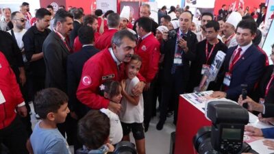 Tuçe GÖLCÜ-Mehmet ALA/İSTANBUL, – MİLLİ Eğitim Bakanı Yusuf Tekin, TEKNOFEST’te