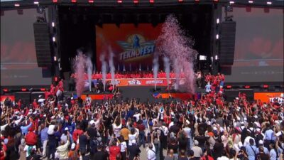 Gülseren KARAPINAR- İrem Çağla ZİNCİRLİ -Hadican EROL/İSTANBUL, -TEKNOFEST 2025 açılış