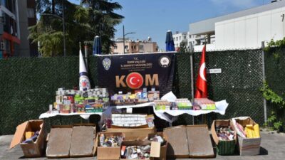 Kadir ÖZEN/İZMİR, – İZMİR’de, eğitim öğretim dönemi öncesi polisin denetimlerinde