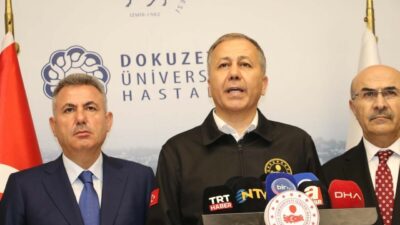 ŞEHİT AKIN TOPRAĞA VERİLDİ Balçova ilçesindeki Salih İşgören Polis Merkezi