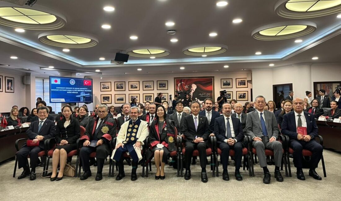 Gizem CENGİL-Emirhan YÜZÜGÜLDÜ/ANKARA, – ANKARA Üniversitesi tarafından Japonya Altes Prensesi