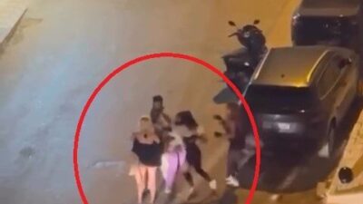 Hüseyin SEZGİN/BURSA, – BURSA’da, sokak ortasında iki kadının kavgası cep