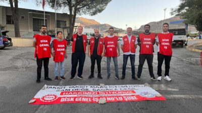 Yağmur ÖNGÜN/İZMİR, – KARŞIYAKA Belediyesi’nde DİSK Genel-İş 10 Nolu Şube