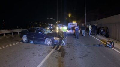 Furkan KAVUKLU/ KAYSERİ, – KAYSERİ’de otomobil ile kamyonetin çarpıştığı kazada