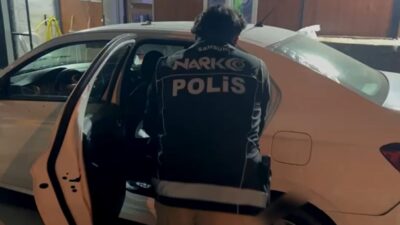 Emre ÖNCEL/SAMSUN, – SAMSUN’a kiralık otomobilde 1 kilo 900 gram