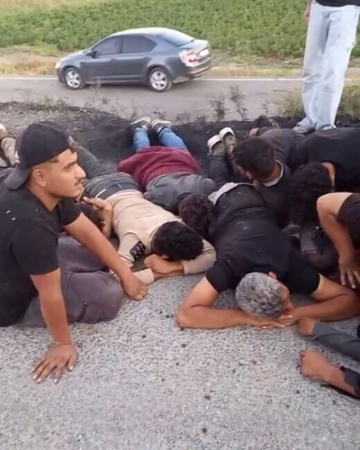 Samim SELÇUK/ HATAY, – HATAY’da koyun sürüsüne çarpıp, su kanalına