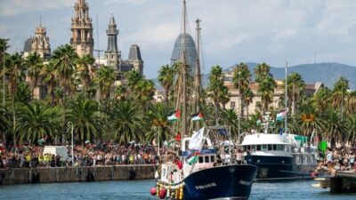 TUNUS, – KÜRESEL Sumud Filosu’nun, teknik ve lojistik aksaklıklar nedeniyle