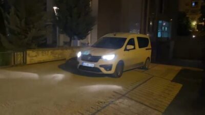 KOCA TUTUKLANDI; EŞİ SALIVERİLDİ Kırşehir’de iş yerinin kapısına, ‘Kısa bir