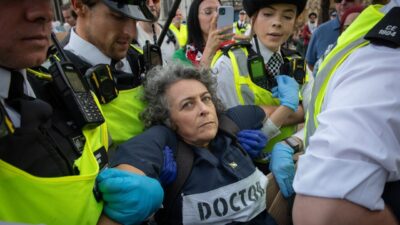 BİRLEŞİK KRALLIK, – İNGİLTERE’nin başkenti Londra’da, yasaklı ‘Palestine Action’a destek