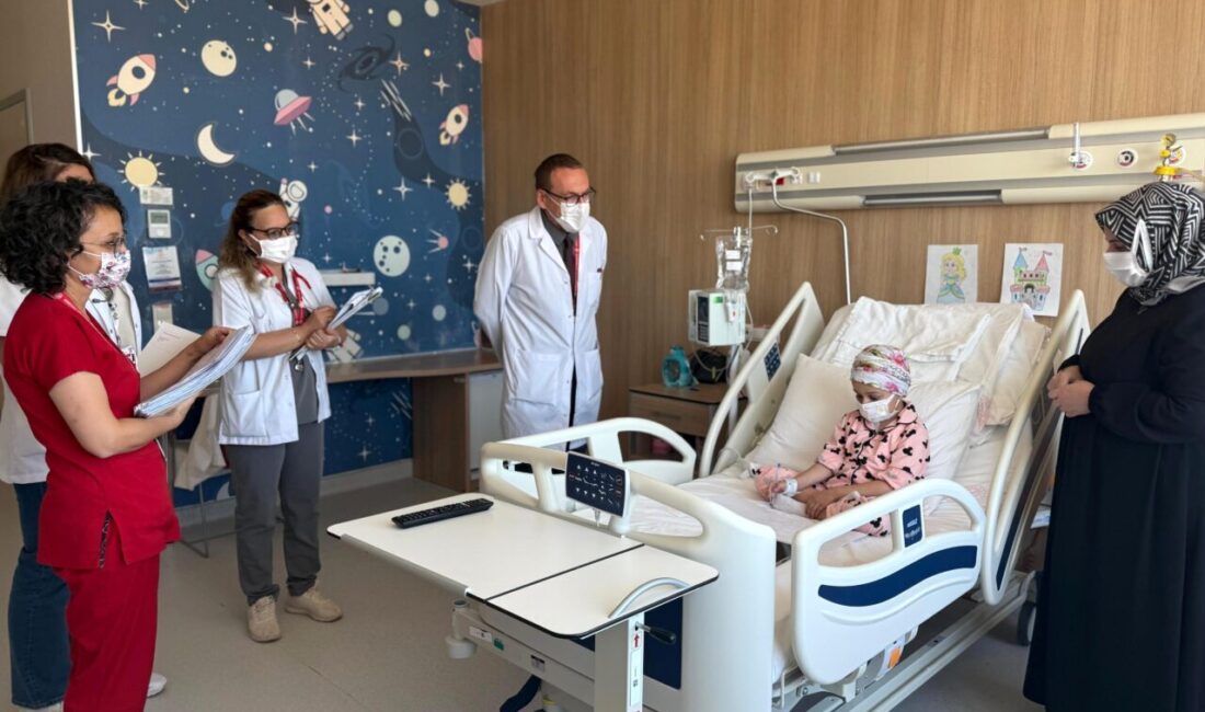 Ruken KADIOĞLU-Canberk ÖZTÜRK/ANKARA, – ELAZIĞ’da 4 ay önce lösemi tanısı